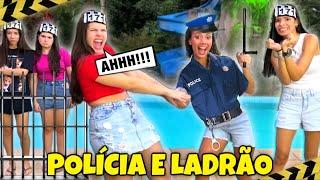 POLÍCIA E LADRÃO COM AS YOUTUBERS!!! A LARI SE DEU MAL