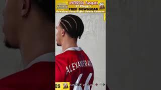 LIVERPOOL Facepack Season 23/24 Free Download PES 2021 #shorts #pes2021 #liverpool #facepack