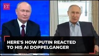 Putin vs Putin: When Russian President met his AI-generated version, watch his reaction