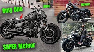 CUSTOM RE Super Meteor 650Crazy Modified in INDIANeevMotorcycles