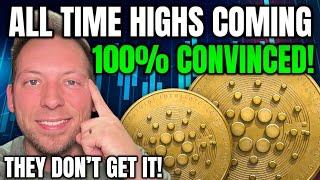 CARDANO - ADA TO BLOW PAST ALL TIME HIGH!!! 100% CONVINCED!