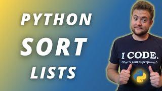 How To Sort A List In Python