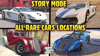 ALL SECRET AND RARE CARS LOCATIONS in GTA 5 - PS3/PS4/PS5/X360/XONE/SERIES and PC
