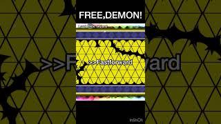 Another Free secret way demon in geometry dash 2.2! #geometrydash #gd #shorts