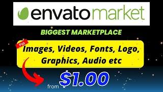 Envato Market (Best Digital Assets Marketplace) REVIEW!!!