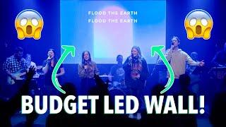 Upgrade your Projector to LED Wall on a budget | Worship Productions Review