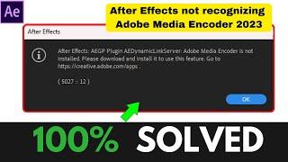 AEGP Plugin AEDynamiclinkserver Not Installed How To Connect Adobe Media Encoder To After Effects