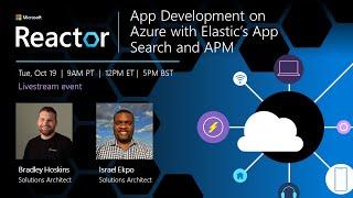 App Development on Azure with Elastic’s App Search and APM