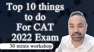 CAT 2022 - How to start preparing for CAT exam ?