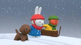 Miffy goes sledding! ️ | Miffy | Cartoons for kids