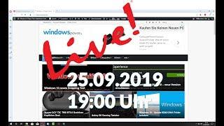 WindowsPower DE Live am 25.09 um 19:00