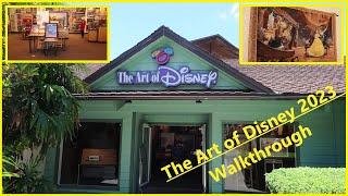 The Art of Disney Store 2023 Walkthrough Video - 4k