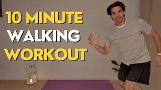 10-Minute Low-Impact Walking Workout | Easy At-Home Walk/ Day 2