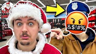 I Got KICKED OUT Of Spirit Christmas By Police?!