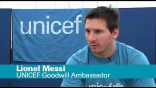 UNICEF: Goodwill Ambassador Lionel 'Leo' Messi visits earthquake-ravaged Haiti