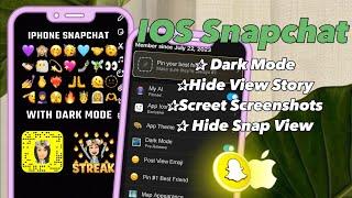 Snapchat Dark Mode On Android 2023 || How To Have IPhone Snapchat On Android