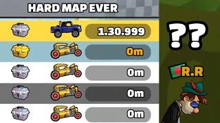 I BEAT HACKER IN THE "HARD MAP EVER" Community Showcase  Hill Climb Racing 2