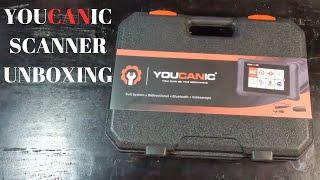 YOUCANIC UCAN-II-B PRO Full System Scanner with Bluetooth and Videoscope Unboxing