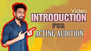 Abhay Rana - Introduction Video For Acting Audition