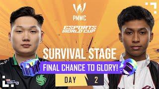 [PH] 2024 PMWC x EWC Survival Stage Day 2 | PUBG MOBILE WORLD CUP x ESPORTS WORLD CUP