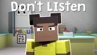 Amanda the Adventurer | "Don't Listen" | Minecraft Animation Music Video