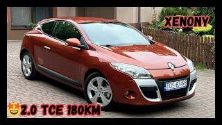 Renault Megane III Coupe 2.0 TCE 180KM  XENON  IMPORT  Bezwypadkowa  10/2009 ️ 187.000 km ️