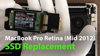 MacBook Pro Retina (Mid 2012): SSD Replacement