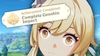 Getting Every Achievement in Genshin Impact (Every Achievement Account)
