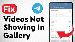 How to Fix Telegram Videos Not Showing In Gallery (Updated)