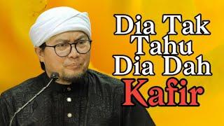 DIA TAK TAHU DIA DAH KAFIR  Ustaz Jafri Abu Bakar Mahmoodi