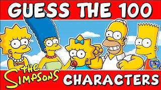 Guess "THE SIMPSONS CHARACTERS" QUIZ! | CHALLENGE/TRIVIA