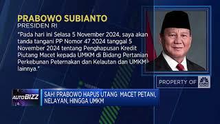 Prabowo Hapus Utang Macet Petani, Nelayan hingga UMKM