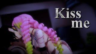 [MMD] Demon slayer - Mitsuri x Muzan - Kiss me