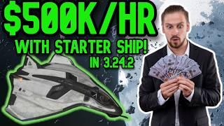 Star Citizen BEST Beginner Guide! Make $500k/hr EASILY In a Titan! 3.24.2