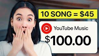 EARN $100 A DAY Listening To Songs (How To Make Money Online 2024)