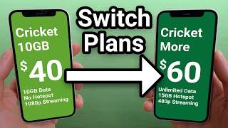 How To Switch Plans on Cricket Wireless