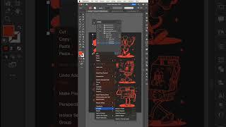 Save time with actions in Adobe Illustrator #graphicdesign #illustrator #illustratortips #designer