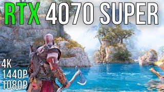  God of War Ragnarök - RTX 4070 SUPER Performance Test