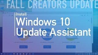 Windows 10 Fall Creators Update: 'Update Assistant' process