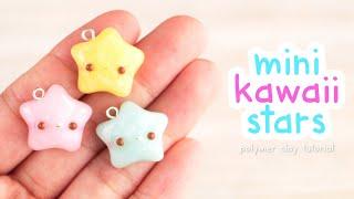 Mini Kawaii Stars ~ Polymer Clay Tutorial