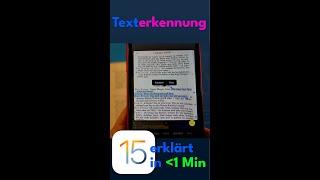 Texterkennung in iOS 15 (Tutorial)