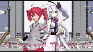 【Kasane Teto/重音テト • Eleanor Forte】All Around The World (REMAKE) - ATC【SynthVカバー】[MMD meme] + SVP/UST