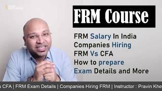 FRM Course Full Details In Hindi | FRM Salary In India and USA | FRM Vs CFA | FRM Exam Preparation