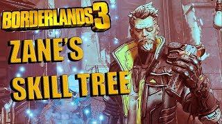 Borderlands 3 - Zane's Full Skill Tree!