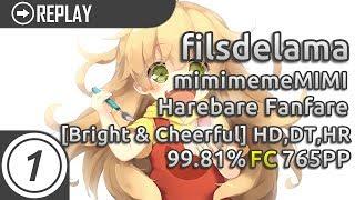 filsdelama | mimimemeMIMI - Harebare Fanfare [Bright & Cheerful] +HD,HR,DT 99.81% FC 765pp #1