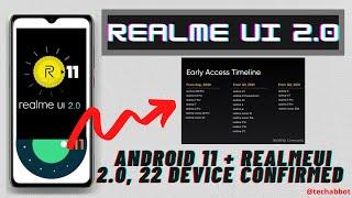 Realme UI 2.0 & Android 11 Support Devices List and date Confirmed | Realme 3 Pro, 5Pro, X, Xt, X2