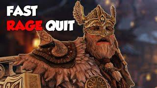 Now That Was A Well Deserved Raider Rage Quit | For Honor