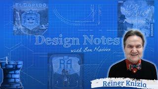 Design Notes with Ben Maddox - Reiner Knizia