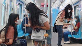Will People Give Up Their Seat for a Girl in Period Pain? | Social Experiment