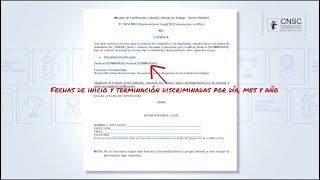 #EntérateCNSC Tips para certificar de manera adecuada la formación académica y experiencia laboral